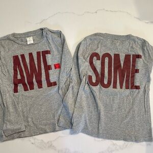Crewcuts AWE-SOME TShirt - front/back design -